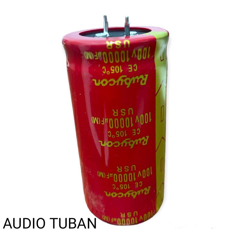 ELCO RUBYCON MERAH USR 10000uf 100v ORIGINAL