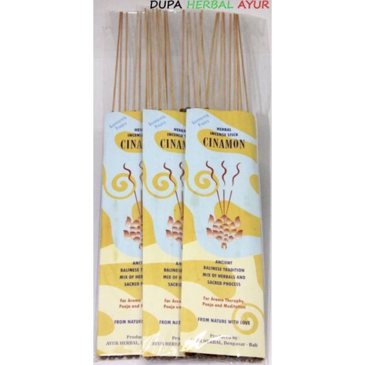 Dupa Cinnamon Ayur Herbal Incense Stick Bali
