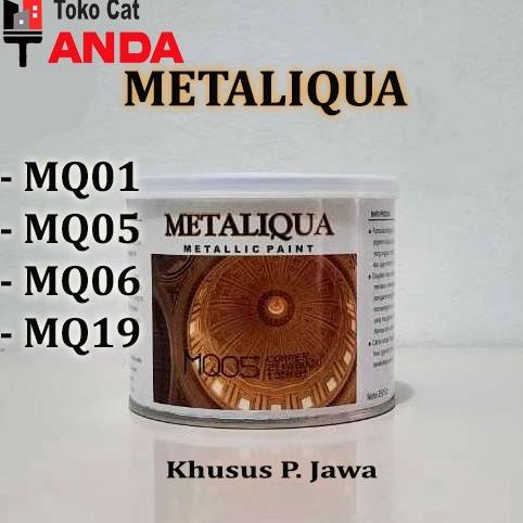 (BAYAR DITEMPAT) Metaliqua Emas cat gold tembaga silver ~