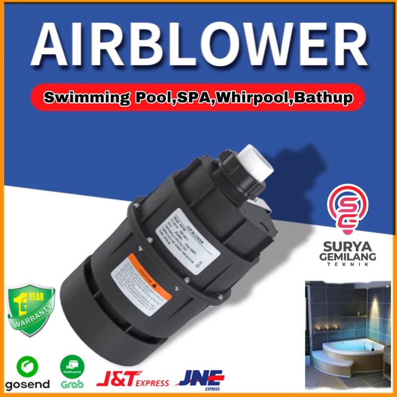 blower kolam renang 700 watt Air blower spa jacuzzi blower whirlpool 700 watt blower angin kolam ren