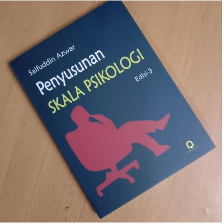 Buku Penyusunan Skala Psikologi Edisi 3 Saifudin Azwar Pustaka Pelajar