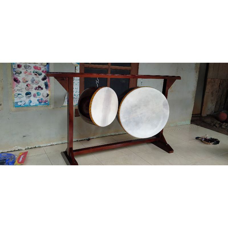 Bass Hadroh Gantung / Custom Bass Rebana Jepara Berkwalitas