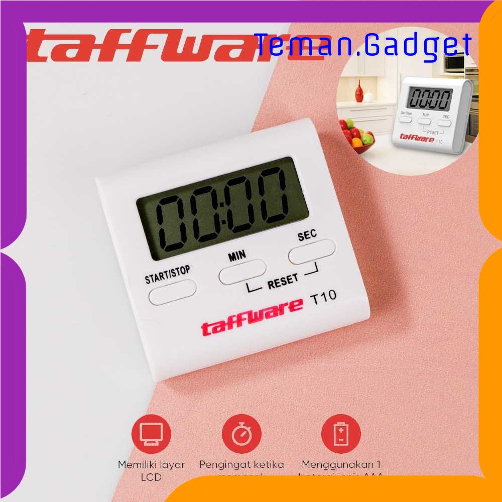 TG - DPR Taffware Timer Masak Dapur Countdown Digital Alarm Clock - T10