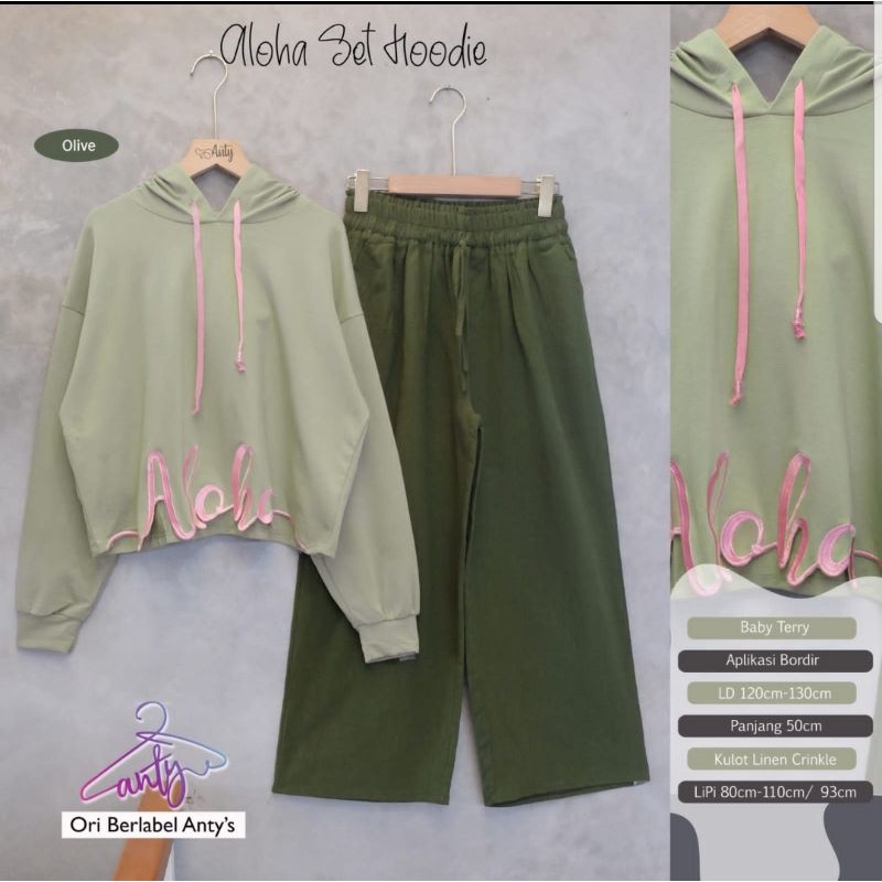 ALOHA SET BY ANTY /MOURANCE SET JUMBO BY ANTY