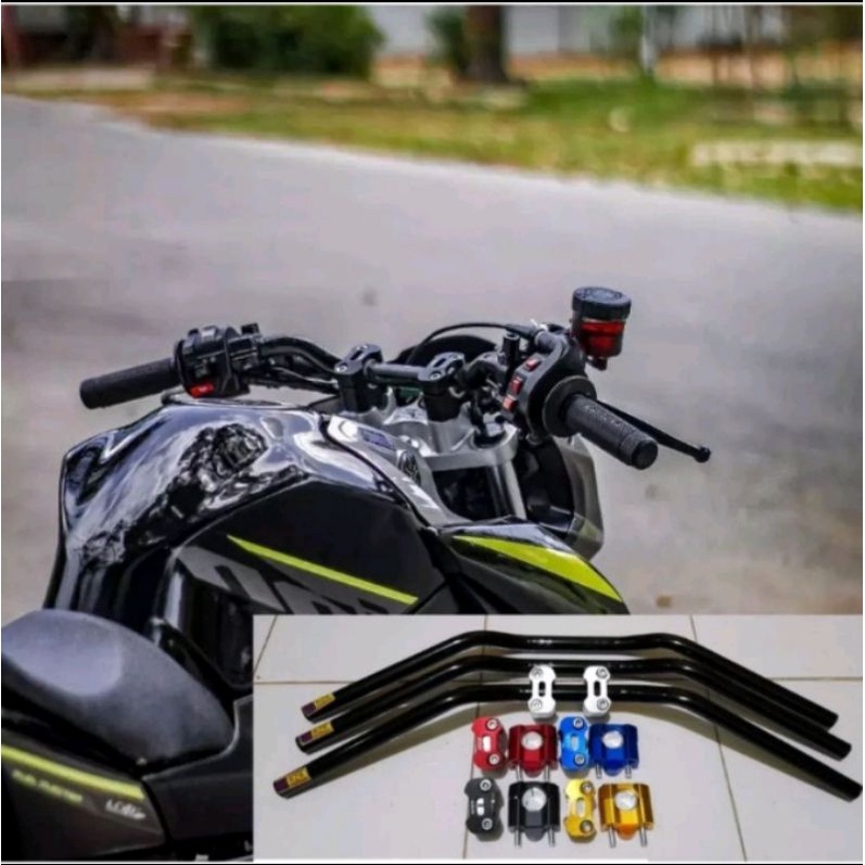 STANG RZR PLUS RAISER PNP VIXION,CB,TIGER,KLX PNP UNTUK SEMUA JENIS MOTOR