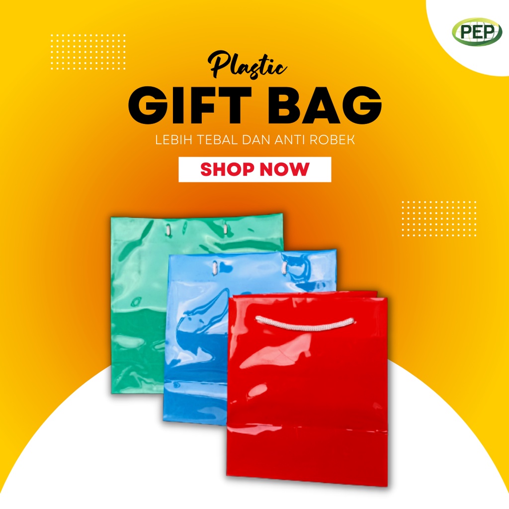 

PLASTIC GIFT BAG/PLASTIC BAG/PLASTIC TOTE BAG/GIFT BAG/GOODIE BAG