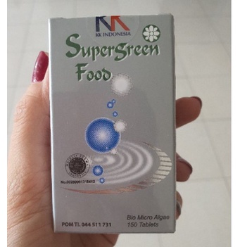 Super Green Food SGF 150 Tablet Suplemen Imun Tubuh Original KK