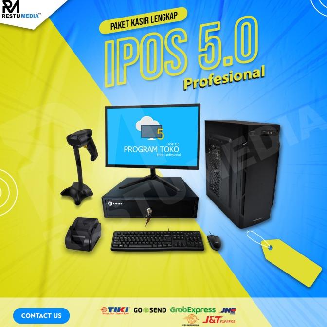 Paket Komputer Kasir Full Set | Progam Kasir | iPos 5 Pro