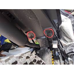 Breket plat nomor wr155 depan dan belakang