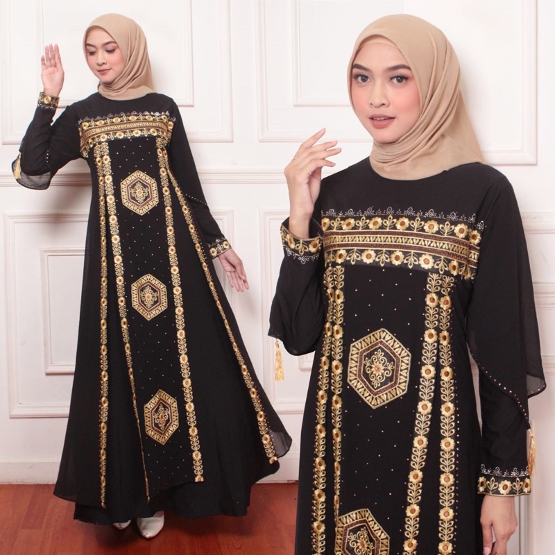 GAMIS ABAYA TURKEY MODEL DIANDRA TERBARU 2023