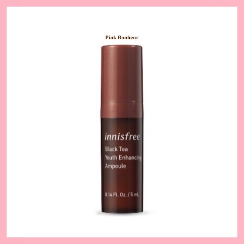 Innisfree Black Tea Youth Enhancing Ampoule 10ml Original Made in Korea Skincare Ampul 10 ml Mini Tr