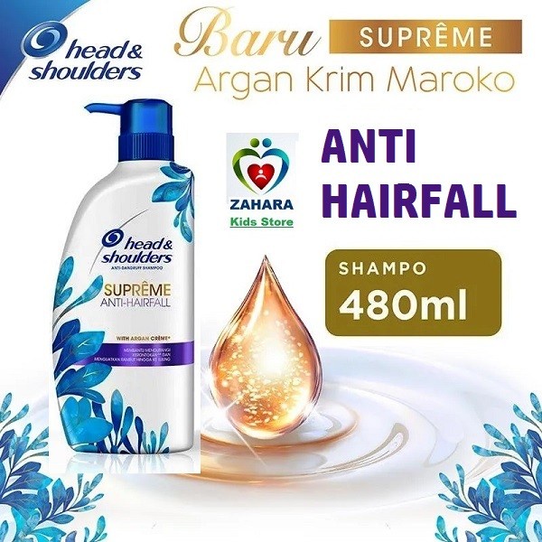 Diskon  Head And Shoulders Supreme Anti Hairfall 480 Ml Head & Shoulder 480Ml