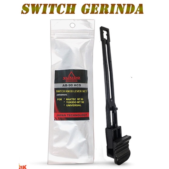 PROMO Switch gerinda saklar on of mesin gerinda knob lever set model atas / depan maktec mt 90 mt90