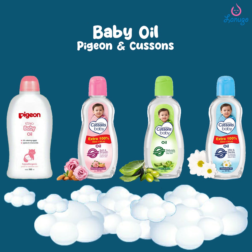 Cussons Baby Oil Minyak Telon Bayi / Cussons Baby Oil Soft & Smooth / Cussons Baby Oil Mild & Gentle