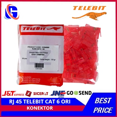 Konector RJ45 Cat 6 Telebit Ori