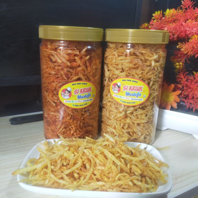 

kentang Mustofa original & balado pedas manis