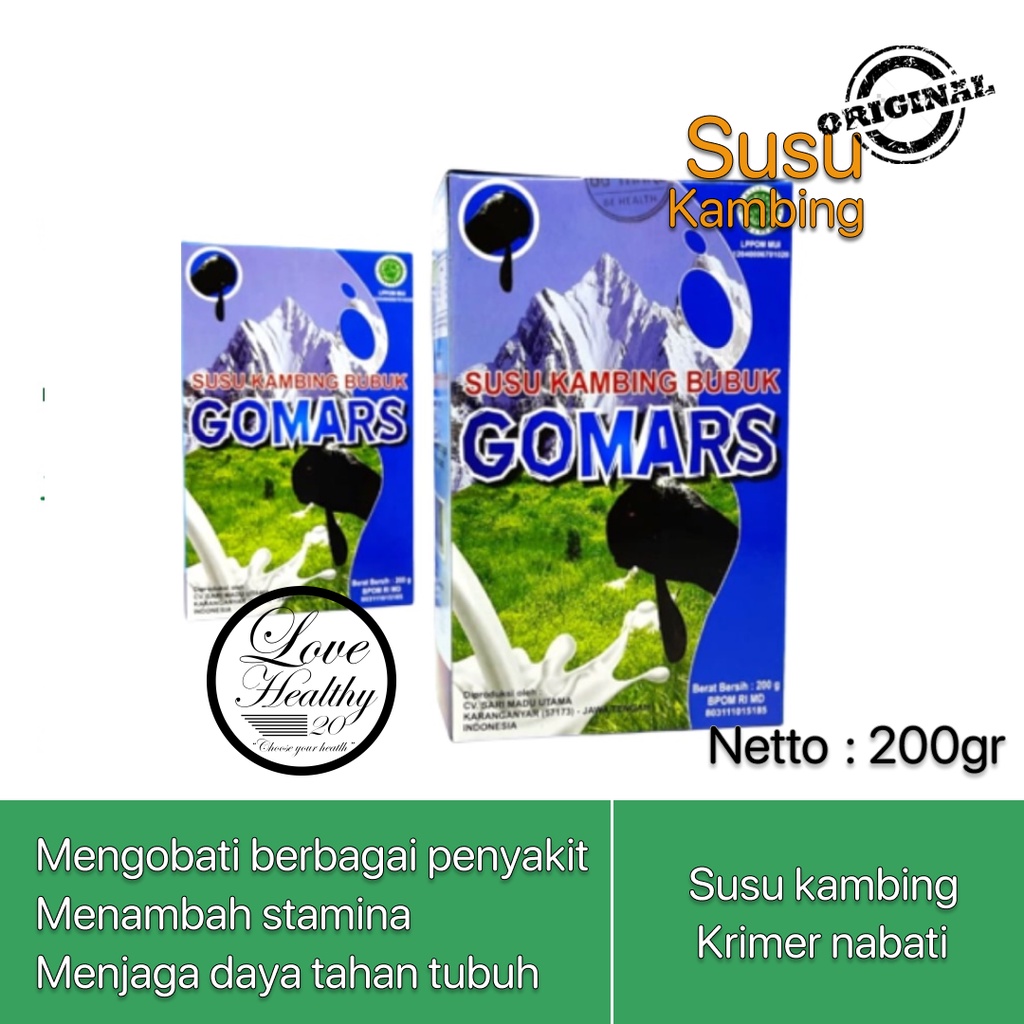 

GOMARS SUSU KAMBING ETAWA BUBUK