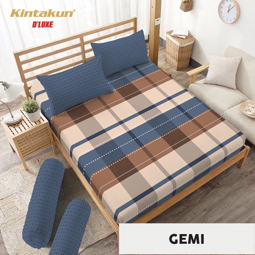 Sprei Deluxe Kintakun Spring / Sprei Murah / Seprei Murah / Sprei Bedcover Ukuran 160x200 &amp; 180x200