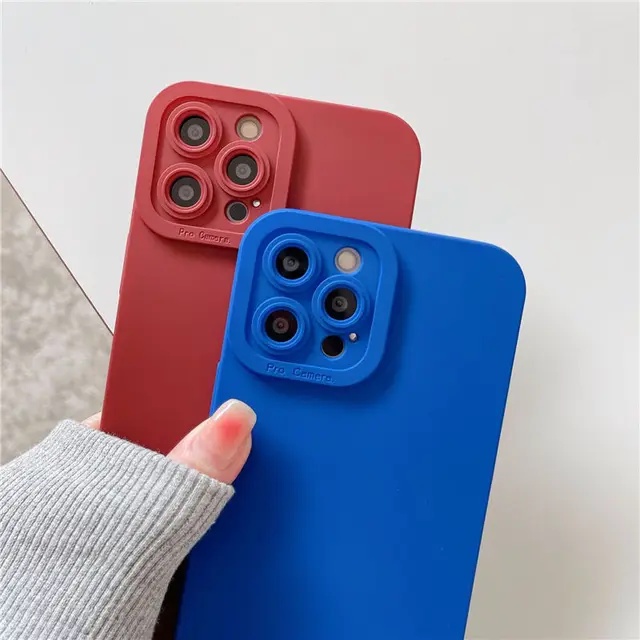 Soft Case Casing Silikon Macaron Pro Camera Iphone 6 6G 6S 7 7G 7S 8 6+ 6s+ 7+ 8+ X Xs Xr Xs Max 11