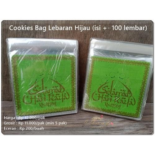 

Galb-95 : Cookies Bag Lebaran Hijau (Isi +- 100 Lembar) 049