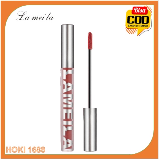 LAMEILA 2028 LIP GLAZE MATTE - Lipstick Anti Air - Lipstik Velvet - Lip Gloss