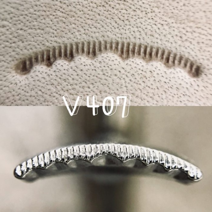 

BEST SELLER OKA Factory - Veiner Stamping Tool for Carving leather - JAPAN - V407