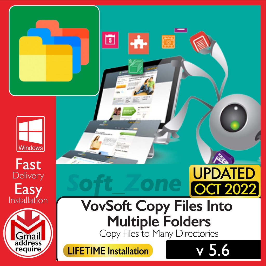 

VvSft Cpy Fls Int Mltpl Fldrs 5.6 - Cpy Fls t Mny Drctrs [WINDOWS x64] - Dgtl Dwnld
