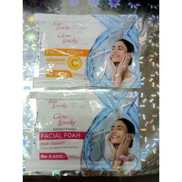 FAIR &amp; LOVELY FACIAL FOAM SACHET 8 GR