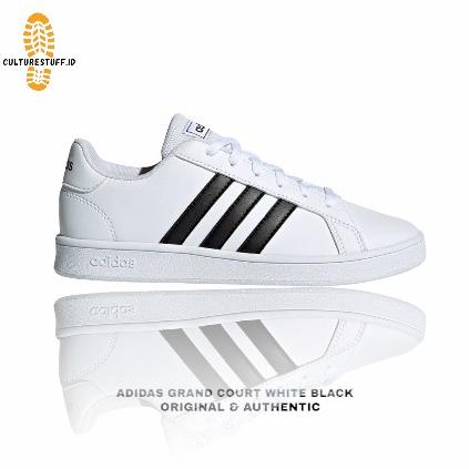 ADIDAS TENIS GRAND COURT WHITE BLACK ORIGINAL