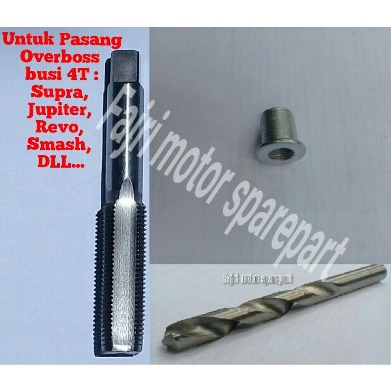 Tap snai Hand Tap Senai Untuk Pasang Overboss busi 4T Supra Jupiter Mio Beat DLL