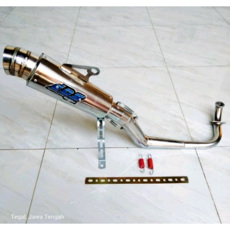 Knalpot racing DOS supra shogun smezh jupiter vega bled karisma astrea grend