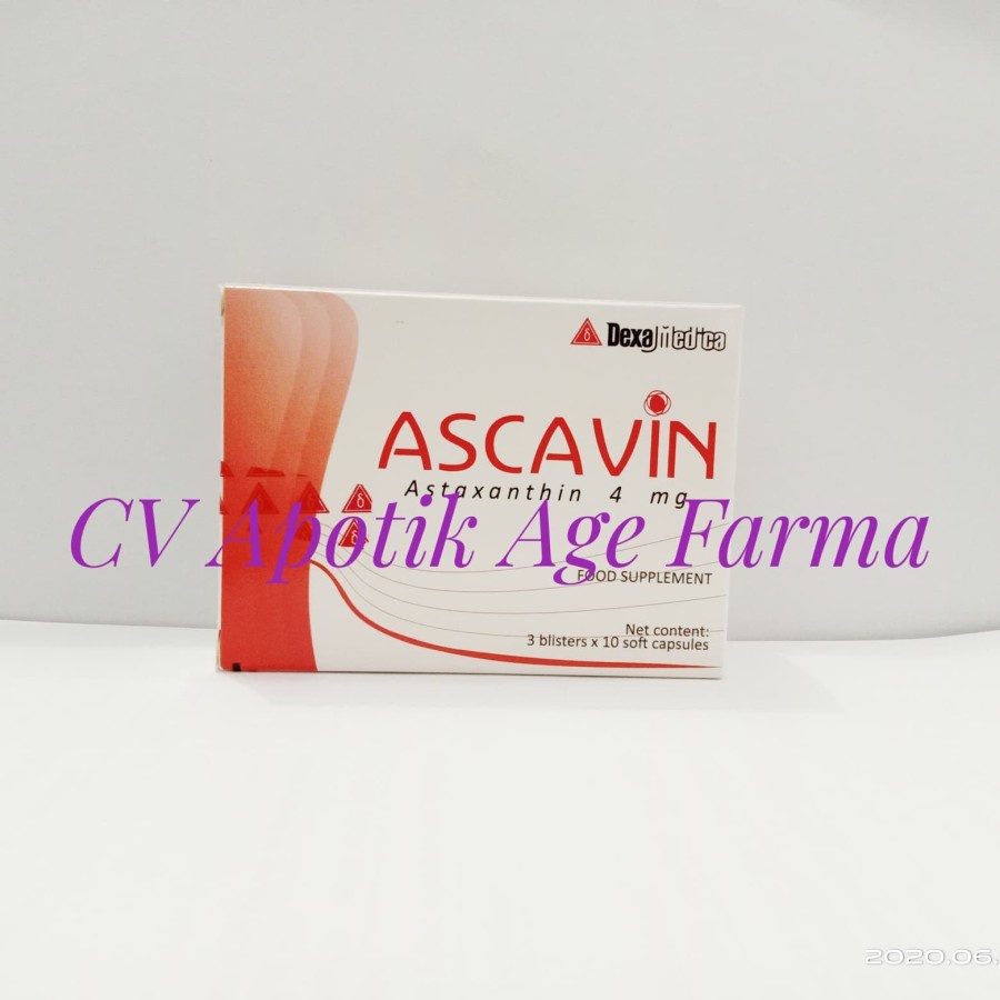 Ascavin Soft Capsule isi 30