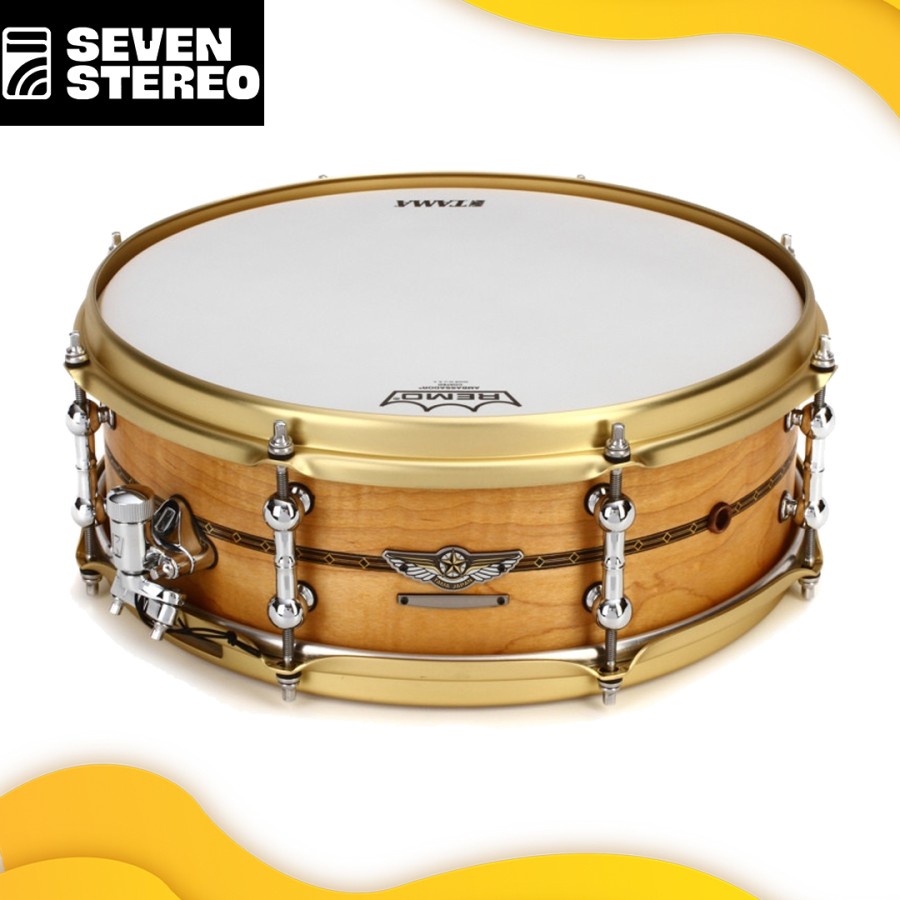 TAMA TLM145S-OMP 5x14inch Star Solid Shell Snare Drum Oiled Natural