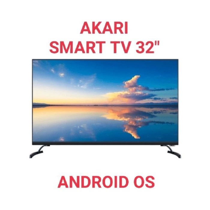 AKARI TV Smart 32 Inch ANDROID HD AT5432S | Digital DVB T2