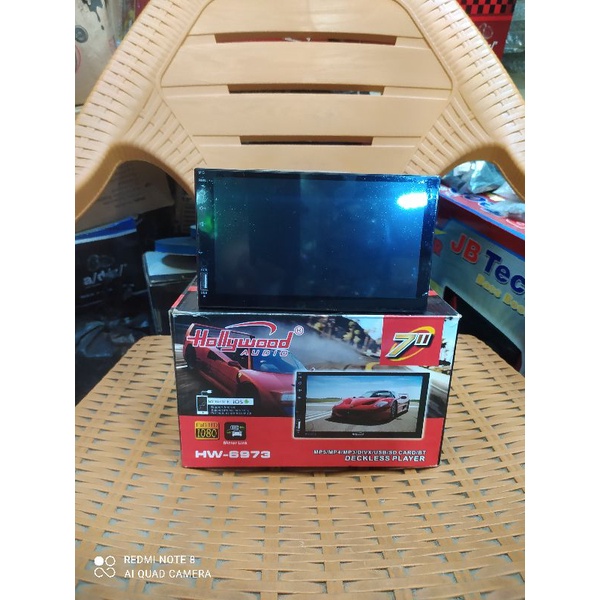 Headunit Doubledin HOLLYWOOD seri HW-6973 non CD Pullglas MillorinK