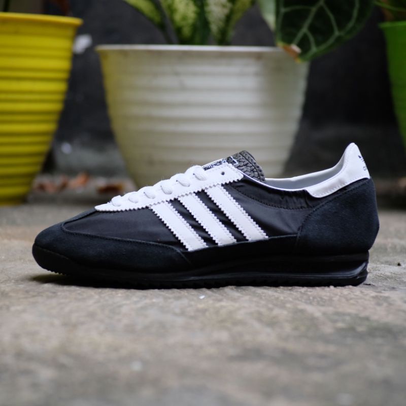 ADIDAS SL 72 BLACK WHITE ORIGINAL OEM SNEAKERS PRIA