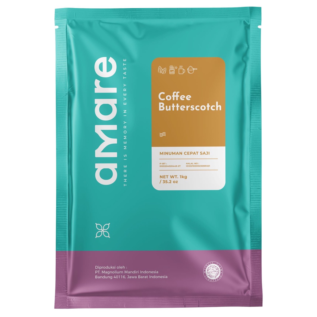 

AMARE COFFE BUTTERSCOTCH 1 KG- COFFEE BASED