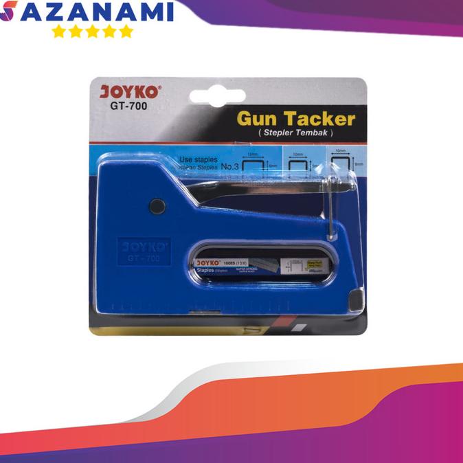 

JOYKO GT 700 GUN TACKER STAPLER TEMBAK HEKTER STAPLES STAPLE GUN