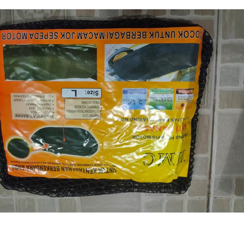 Depan Sarung Jok Jaring Jok Motor Ukuran L Supra X 125 Karisma Revo Tiger