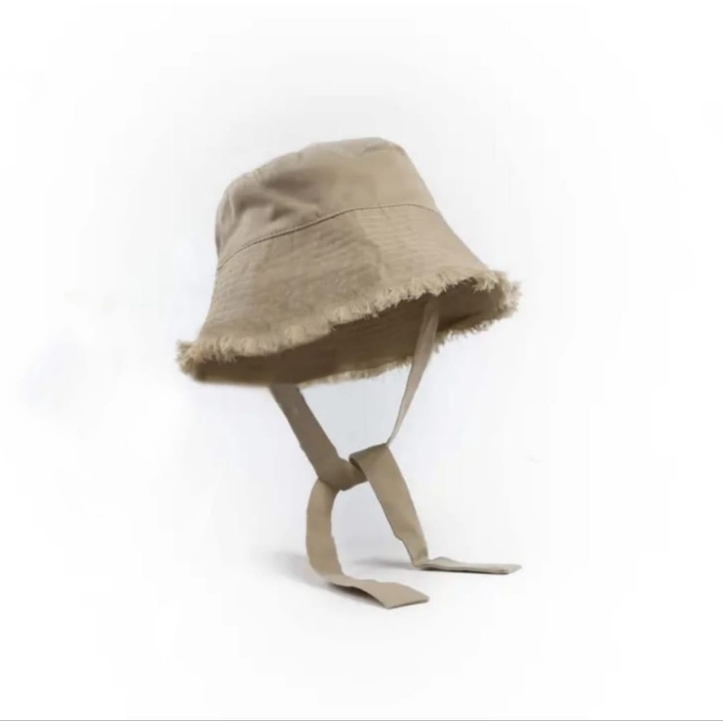 WIDE BUCKET HAT RAWIS selebgram tali panjang