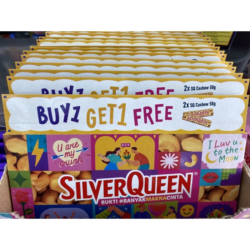 

SILVERQUEEN CASHEW BUY1GET1