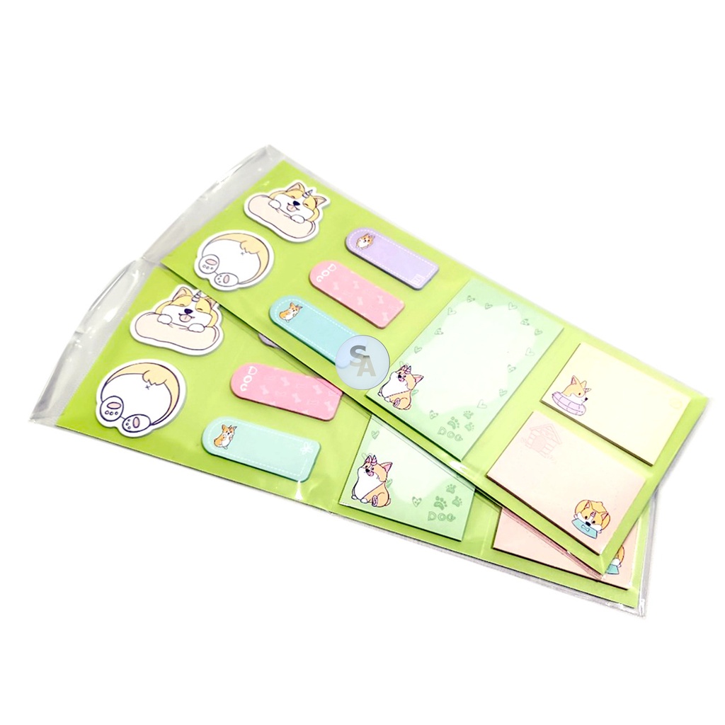 

JOYKO - Memo Stick MMS-34 Kertas Note Motif Hewan Lucu - Pad
