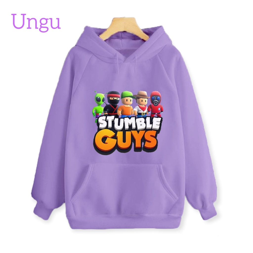 Hzl_outfit SWEATER HOODIE STUMBLE GUYS/HOODIE ANAK ANAK (S.M.L.XL)