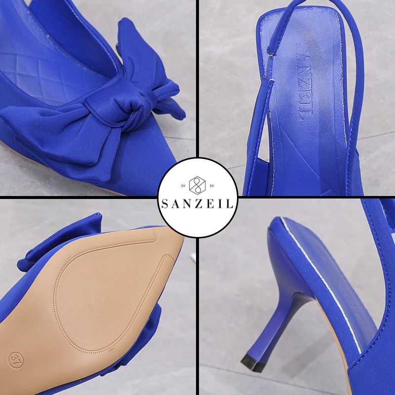 0189 Sanzeil Ginee - Sandal Heels Wanita sandal Heels Pita Heels Wanita Elegan Casual
