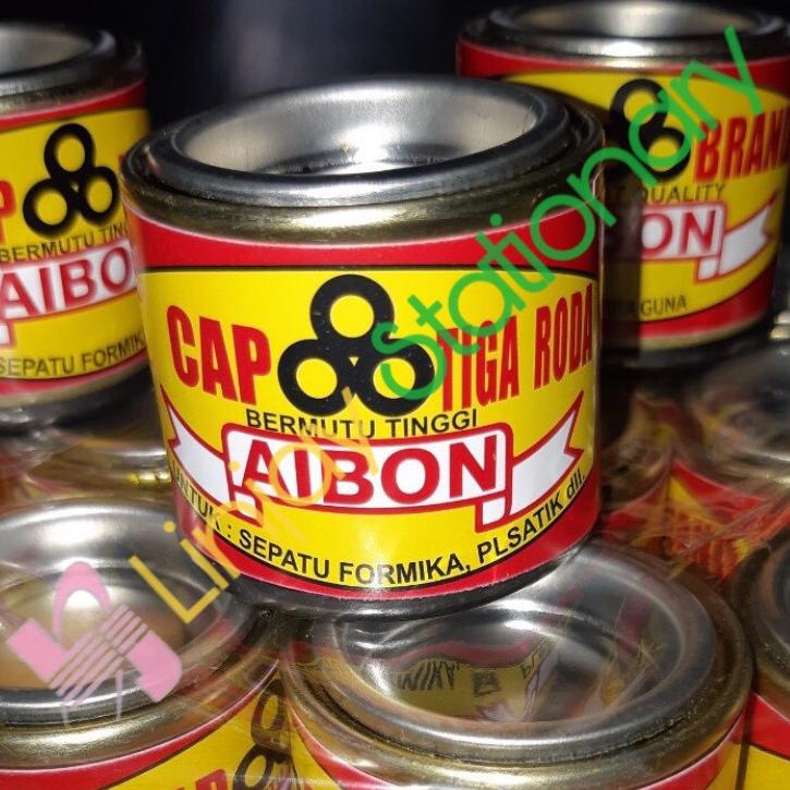 

Pasti Murah➮ (ISI 12) Lem Aibon TIGA RODA - Lem Aibon Kaleng Kecil - Lem Aibon MINI L62 ➮