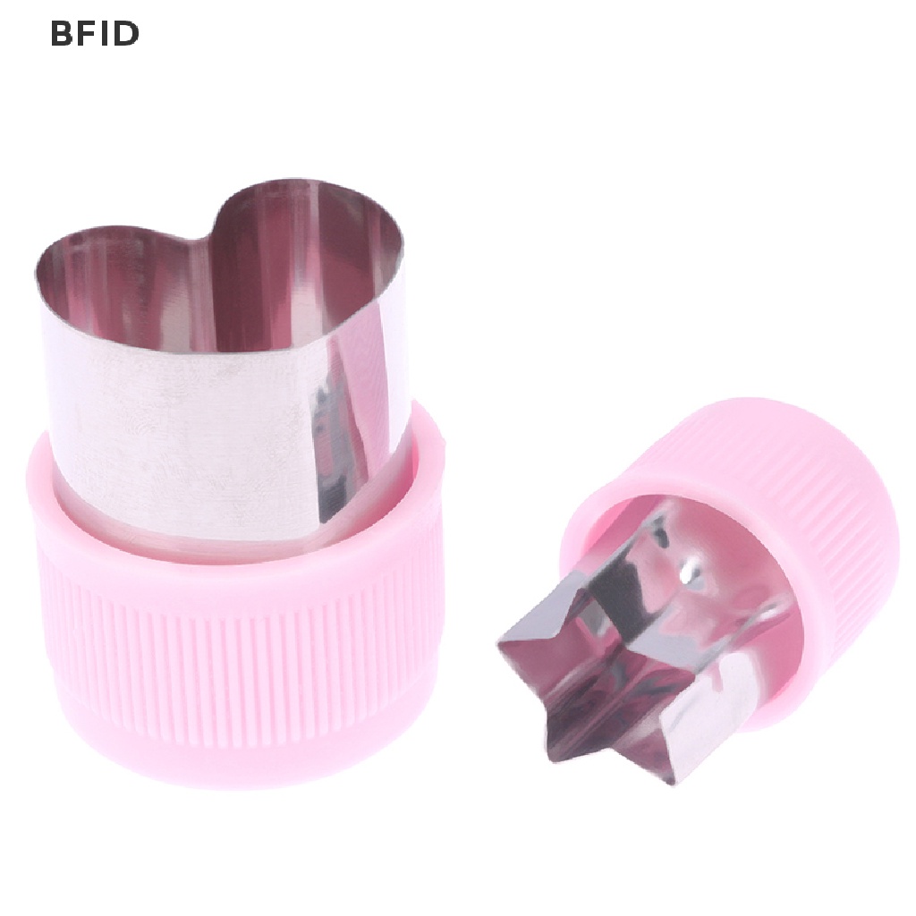 [BFID] Pemotong Sayuran Gagang Plastik Pink Stainless Buah Cutg Die Alat Dapur [ID]