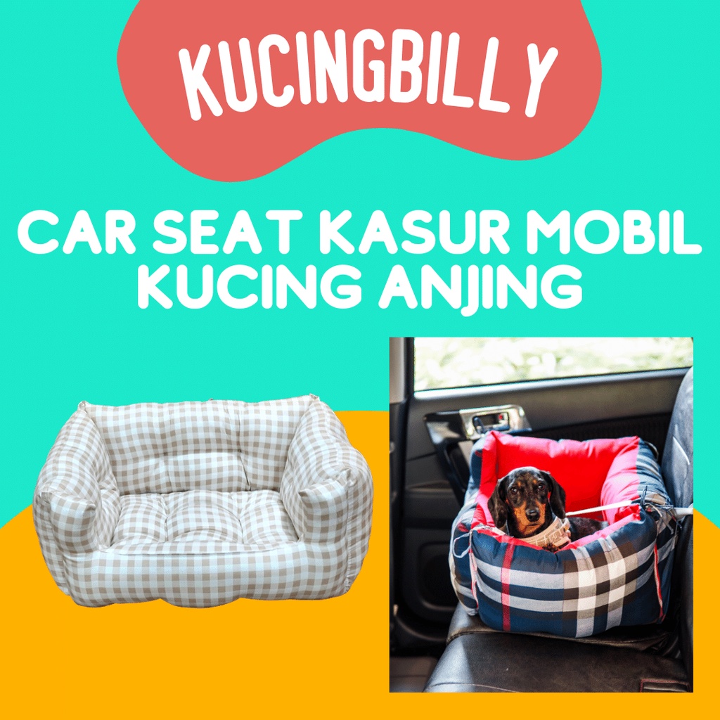 Car seat kasur tatakan mobil kucing anjing