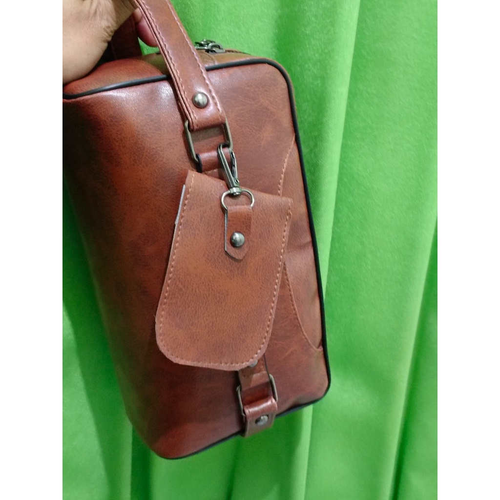 Tas Hand Bags Wiliam Pouch Praktis Elegan Bisa Buat Cowok Dan Cewek