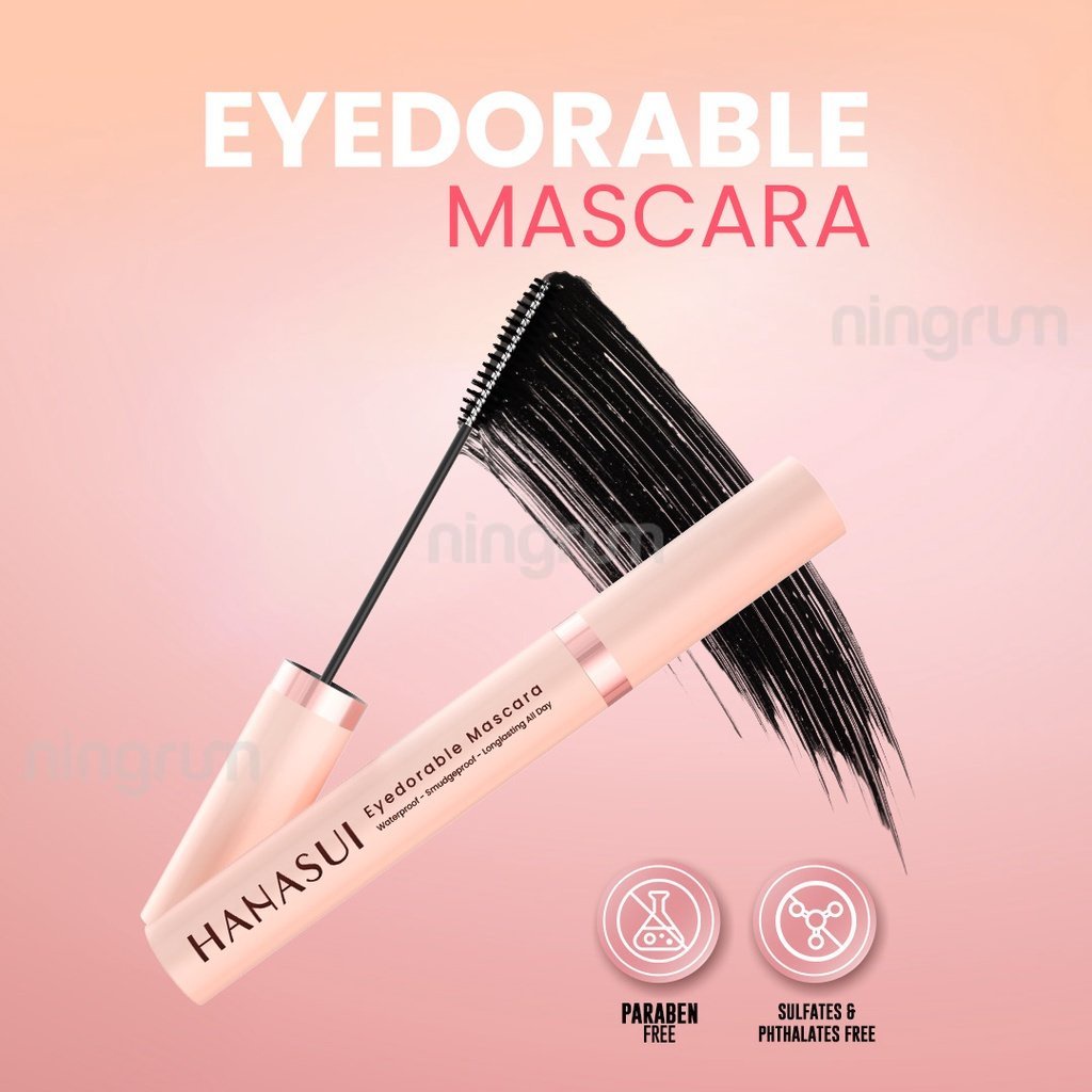 Ningrum - Hanasui Eye Makeup Series | Eyebrowtiful Pencil | Eyetractive Liner Pen | Pensil Alis | Kecantikan Kosmetik Mata Original BPOM - 5020