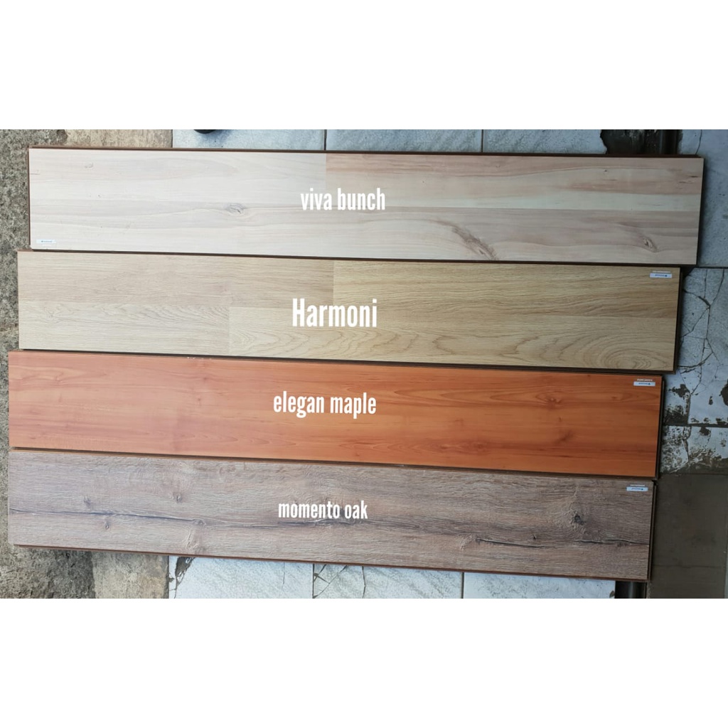 INTERWOOD Lantai Parkit Bahan HDF Tbl 8.0 MM